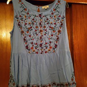 Sleeveless top